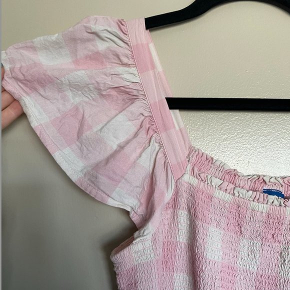 Old Navy Pink Gingham Dress - Picture 3 of 3